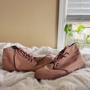 Light Pink BANGS Hightops